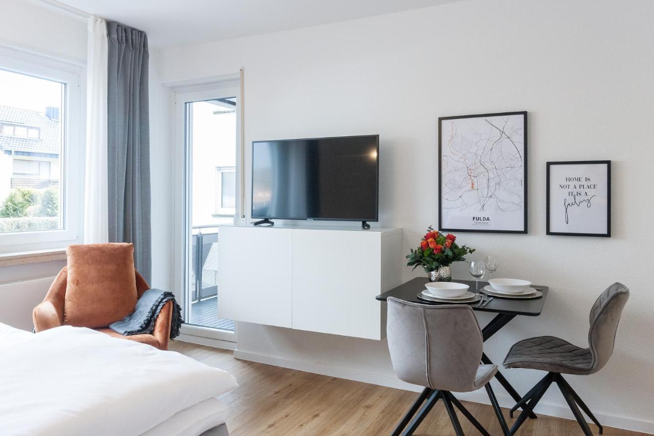 Modernes Apartment Liobablick Nr1 Fewo Fulda Petersberg Petersberg  Extérieur photo